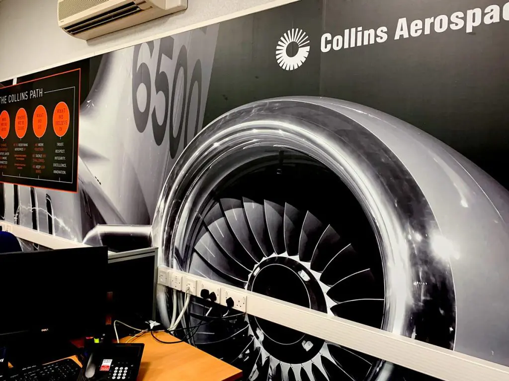 Commercial printed wallpaper